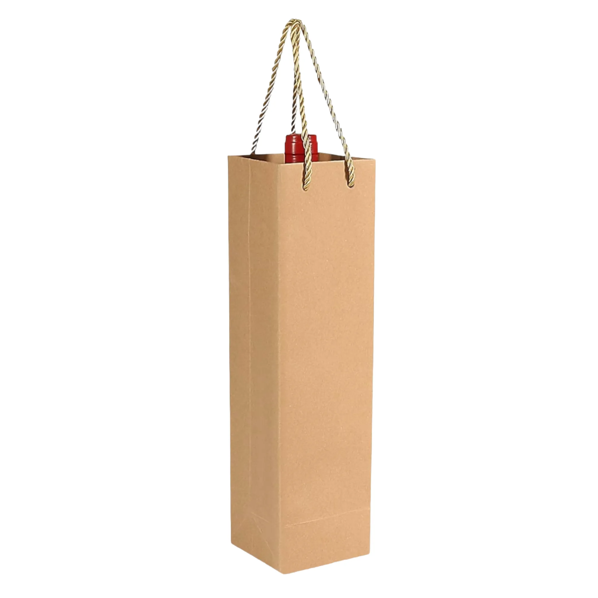 Gift Bottle Bag Kraft 39x12x9cm