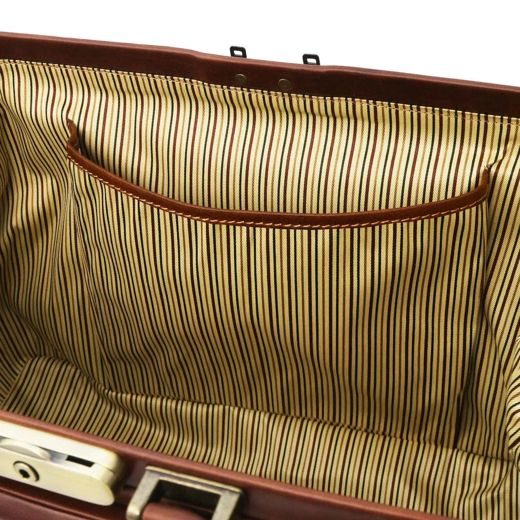 Giotto - Exclusive double-bottom leather doctor bag | TL142344