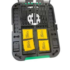Go Gater Cornhole Red and Yellow Complete