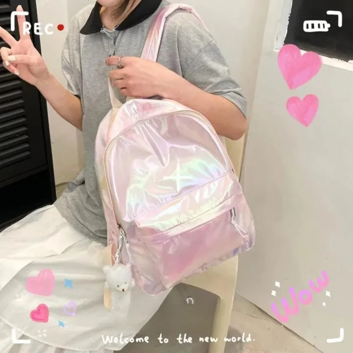 Graffiti Reflective Backpack and Bag