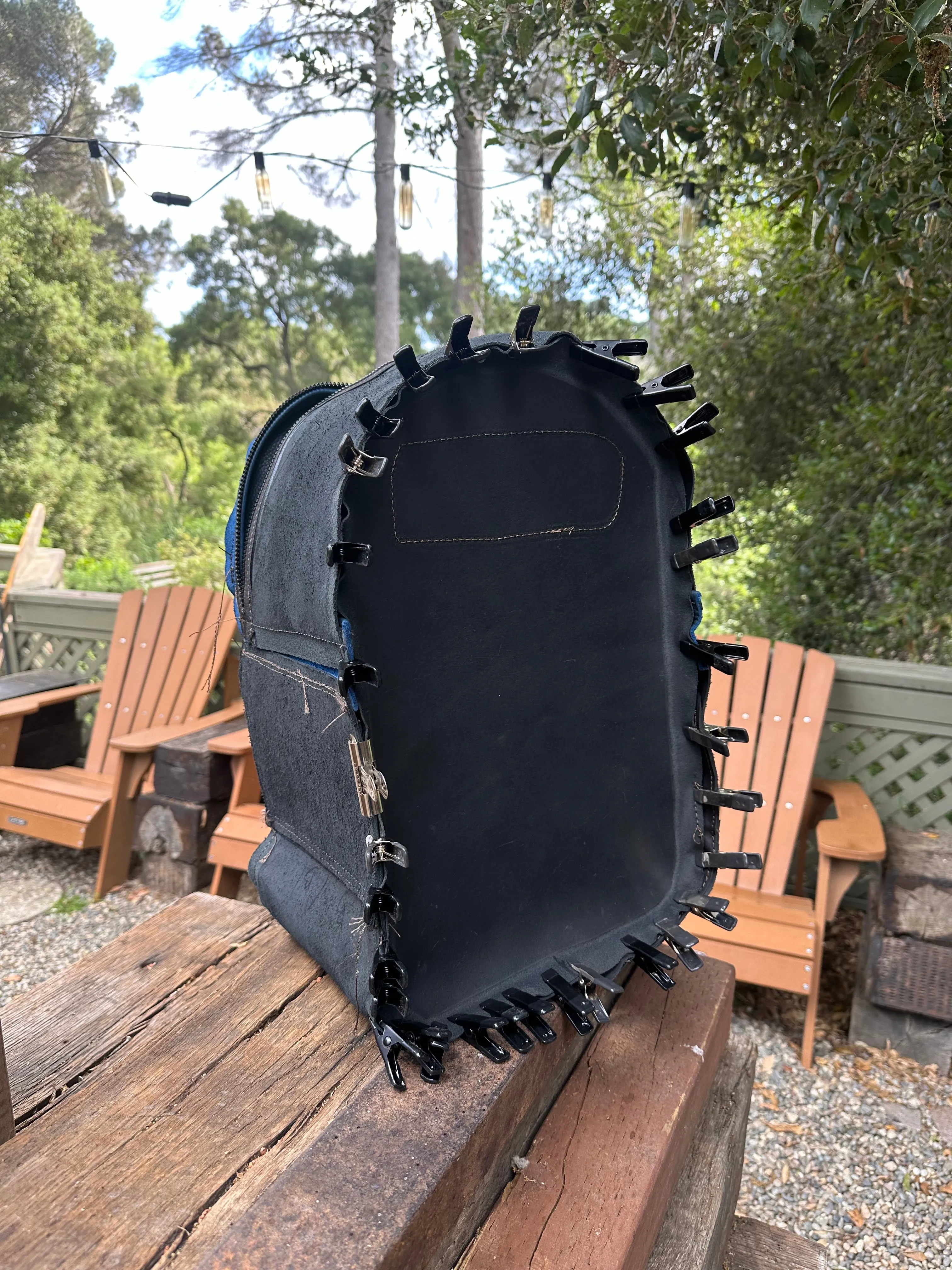 Handmade Leather Backpack with Large Compartment