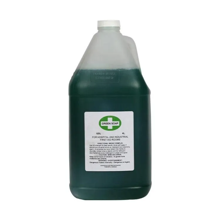 Hospital Grade Antiseptic Green Soap, 4L