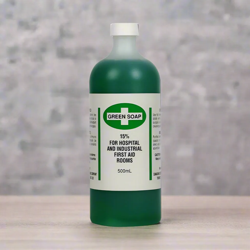 Hospital Grade Antiseptic Green Soap, 500ml