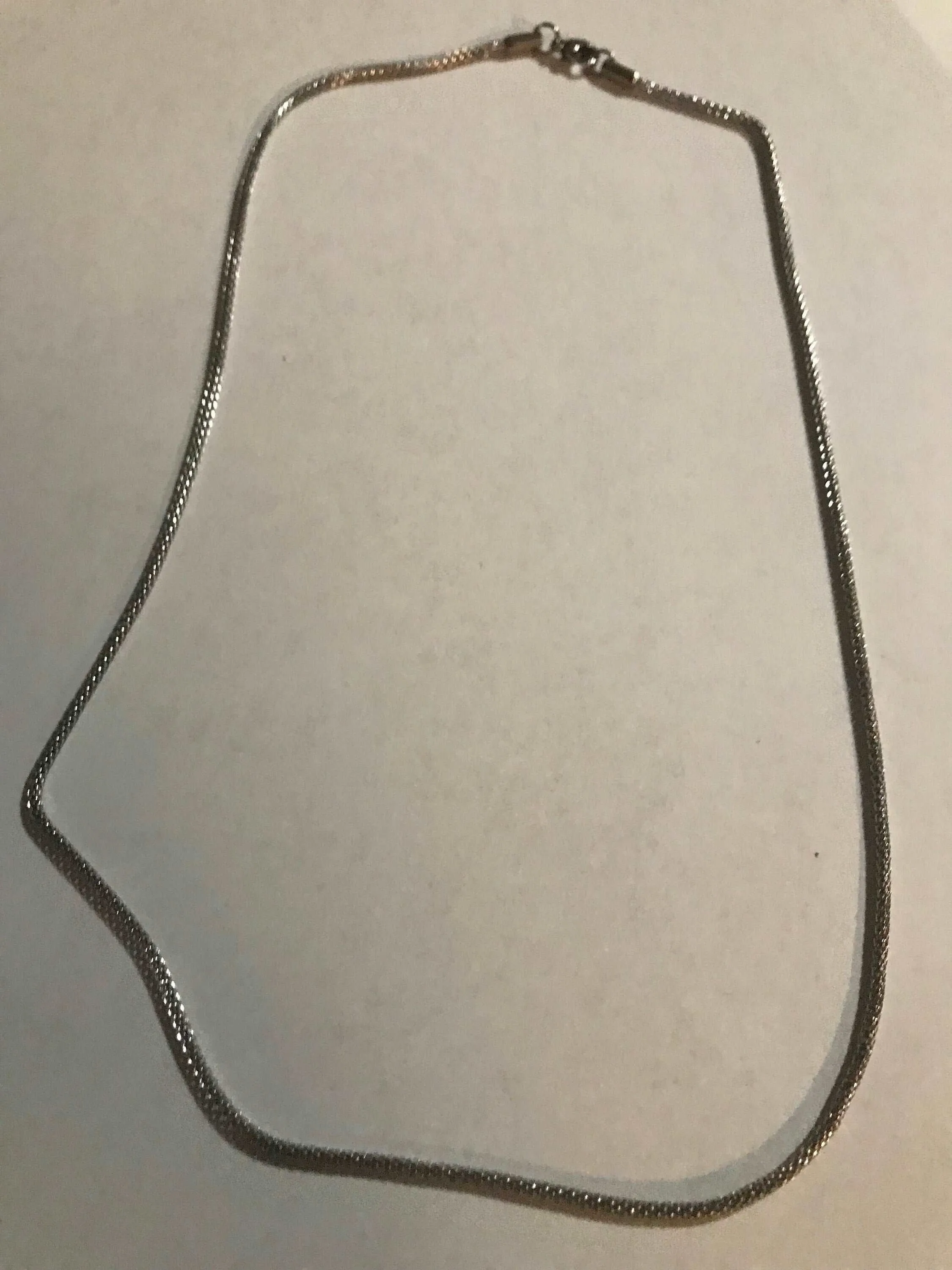 HotWife Mirror Finish Charm Necklace or Anklet - Stainless Steel