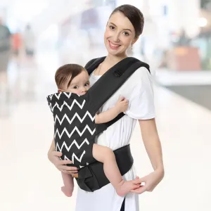 Hug Me Ergo 2-in-1 Baby Carrier with Ergonomic Support