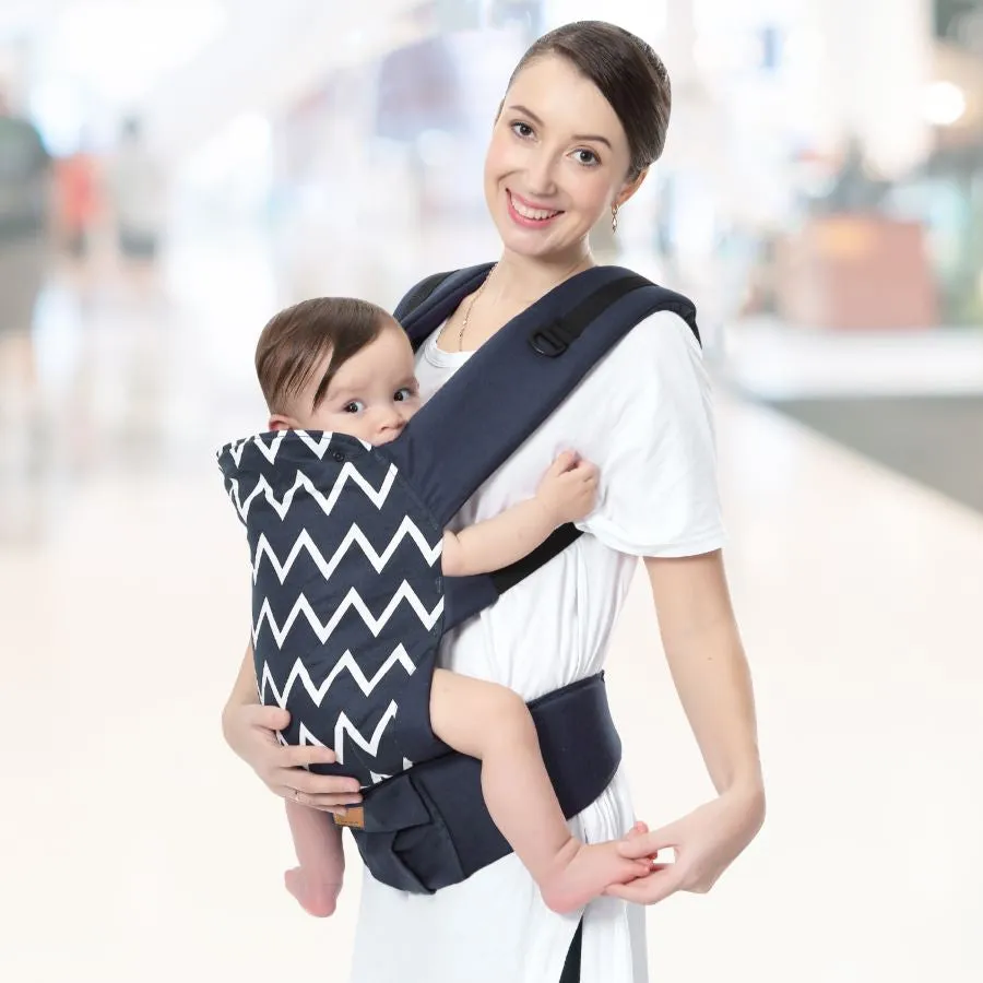 Hug Me Ergo 2-in-1 Baby Carrier with Ergonomic Support
