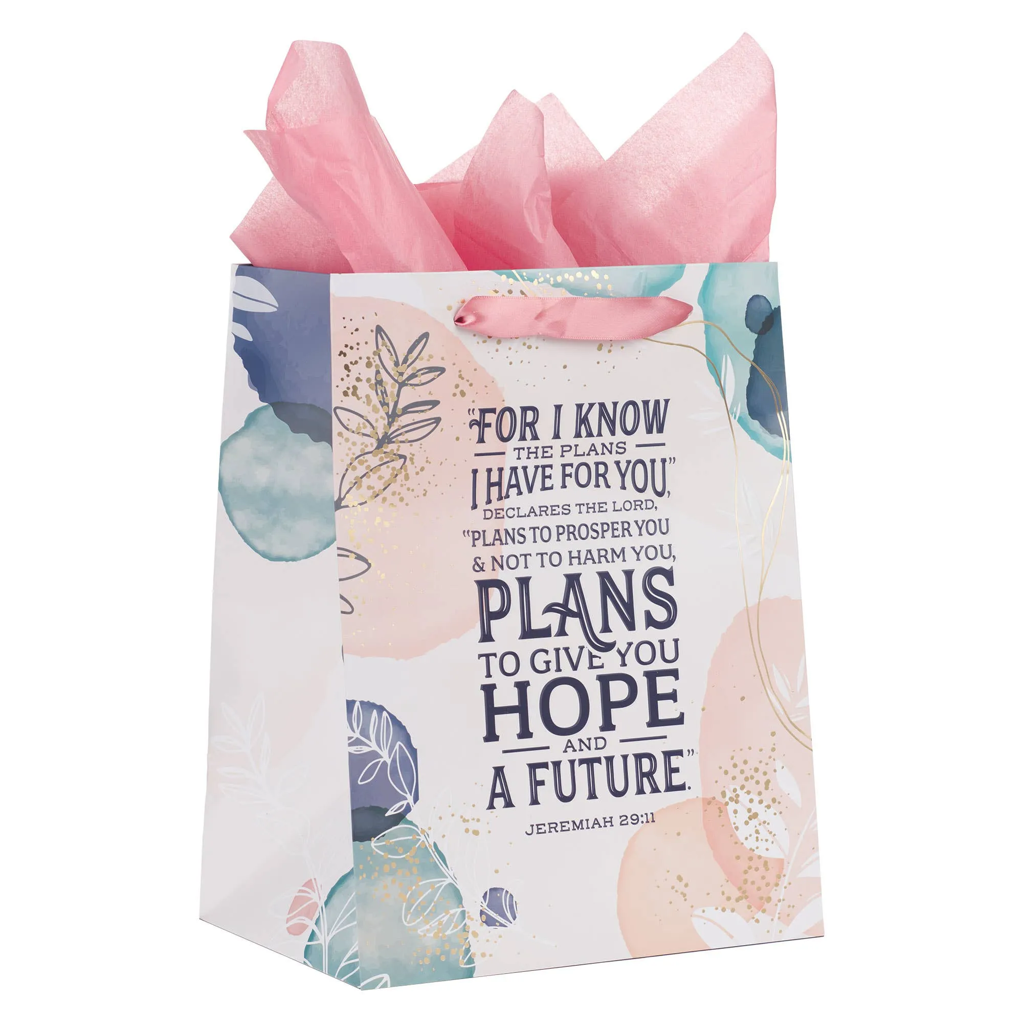 I Know the Plans Large Gift Bag Set - Jer. 29:11