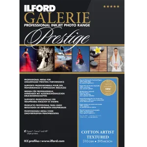 Ilford Galerie - Prestige Cotton Artist Textured 4x6, 50 sheets