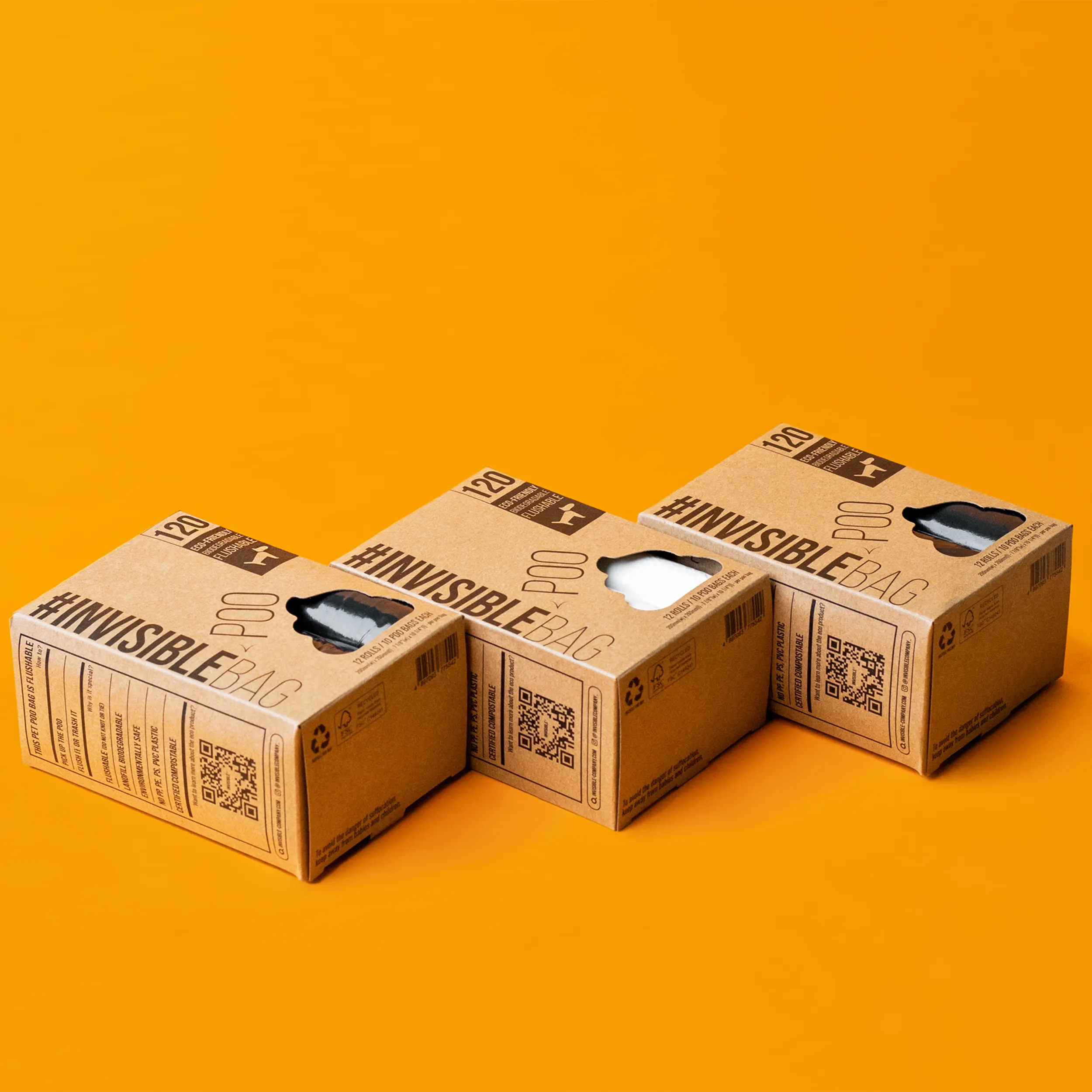 #INVISIBLEPOOBAG (120 Bags Each)