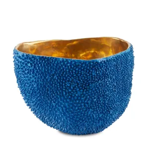 Jackfruit Cobalt Blue Vase