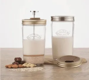 Kilner - Glass Nut Drink making set