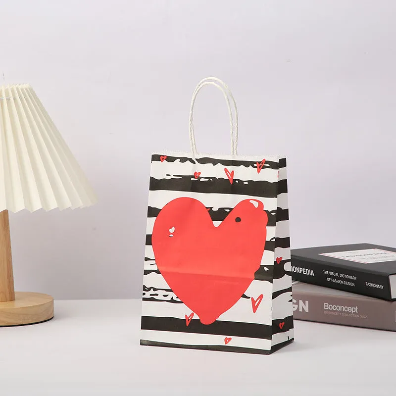Kraft Paper Bag Love Gift Wrapping