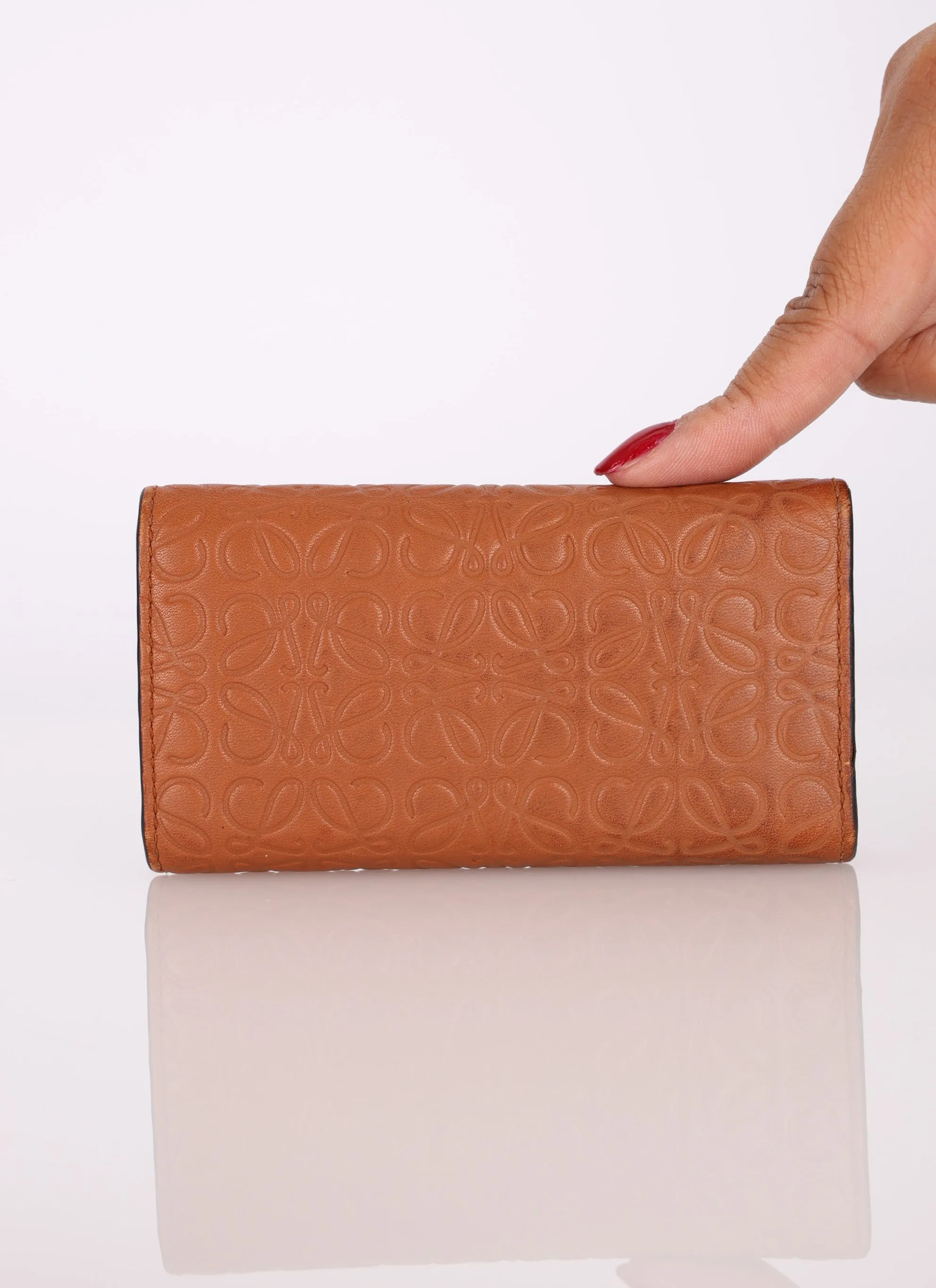 Loewe Anagram Key Pouch w/ Chain