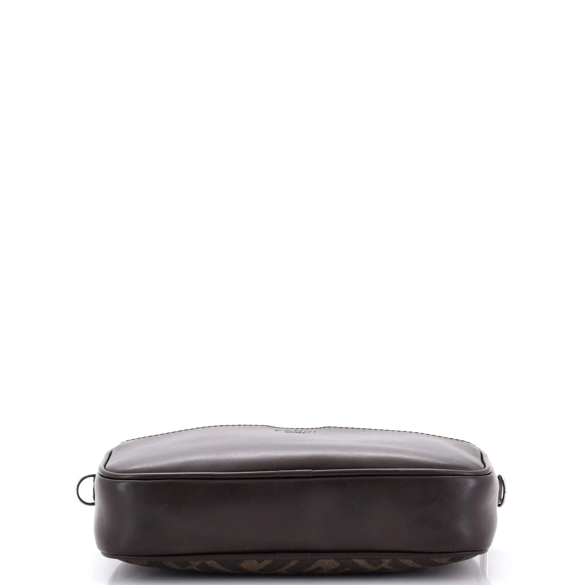 Logo Camera Case Bag Zucca Coated Canvas Medium