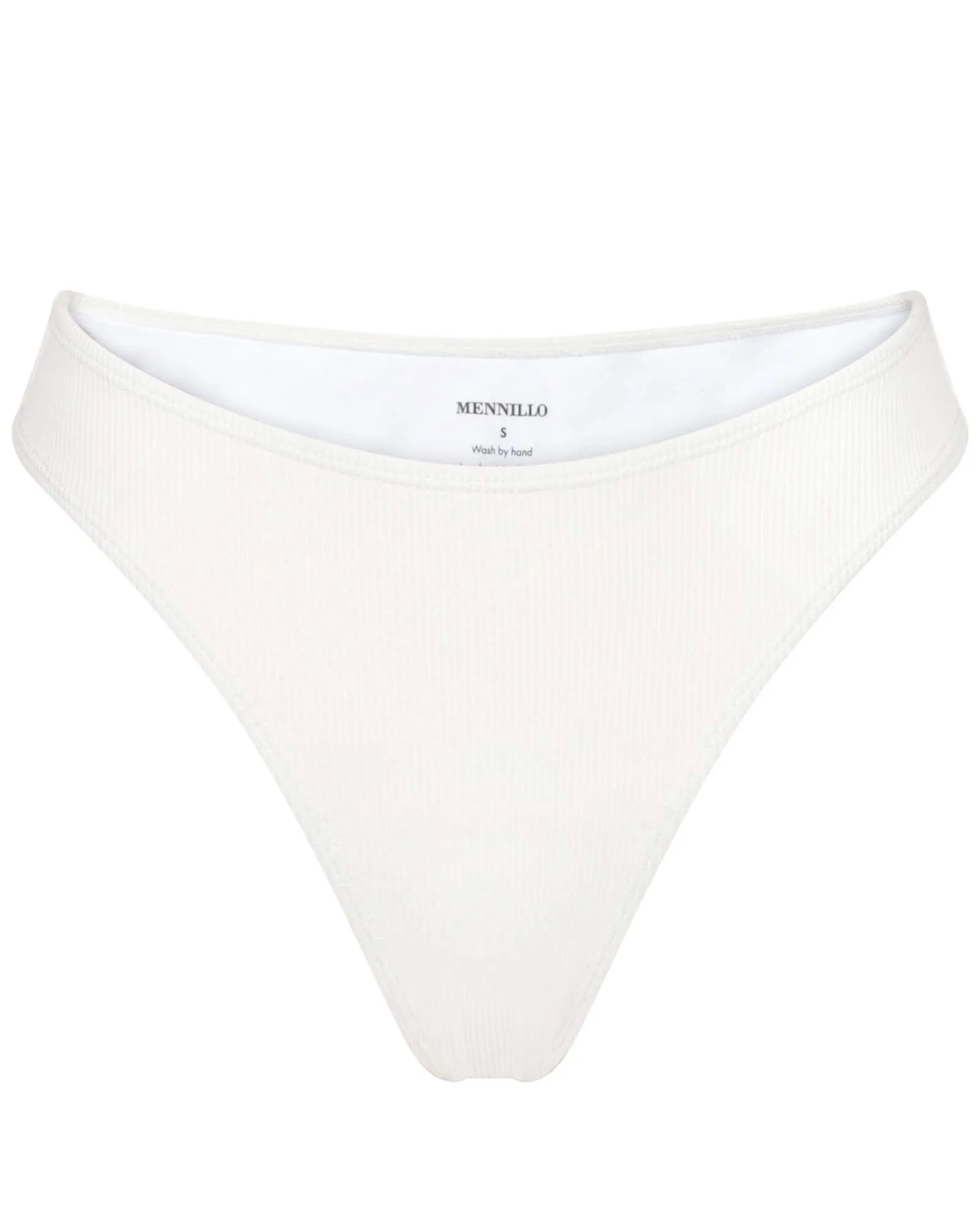 Marina brazilian bottom - White rib