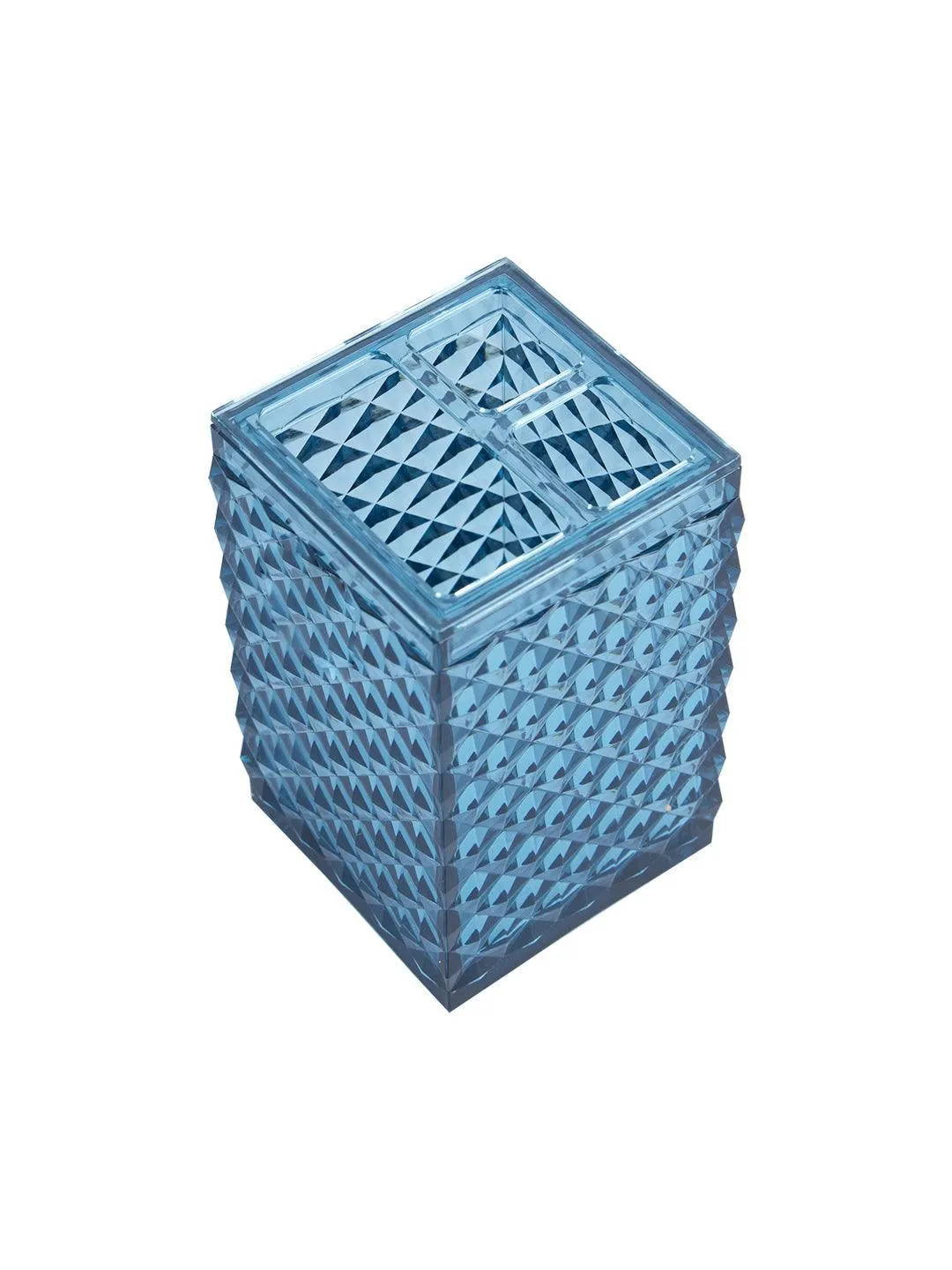 Market99 Toothbrush Holder With Diamond Cut Square Paste Holder
