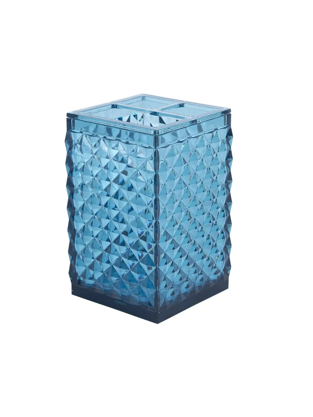 Market99 Toothbrush Holder With Diamond Cut Square Paste Holder