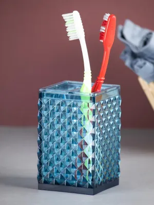 Market99 Toothbrush Holder With Diamond Cut Square Paste Holder