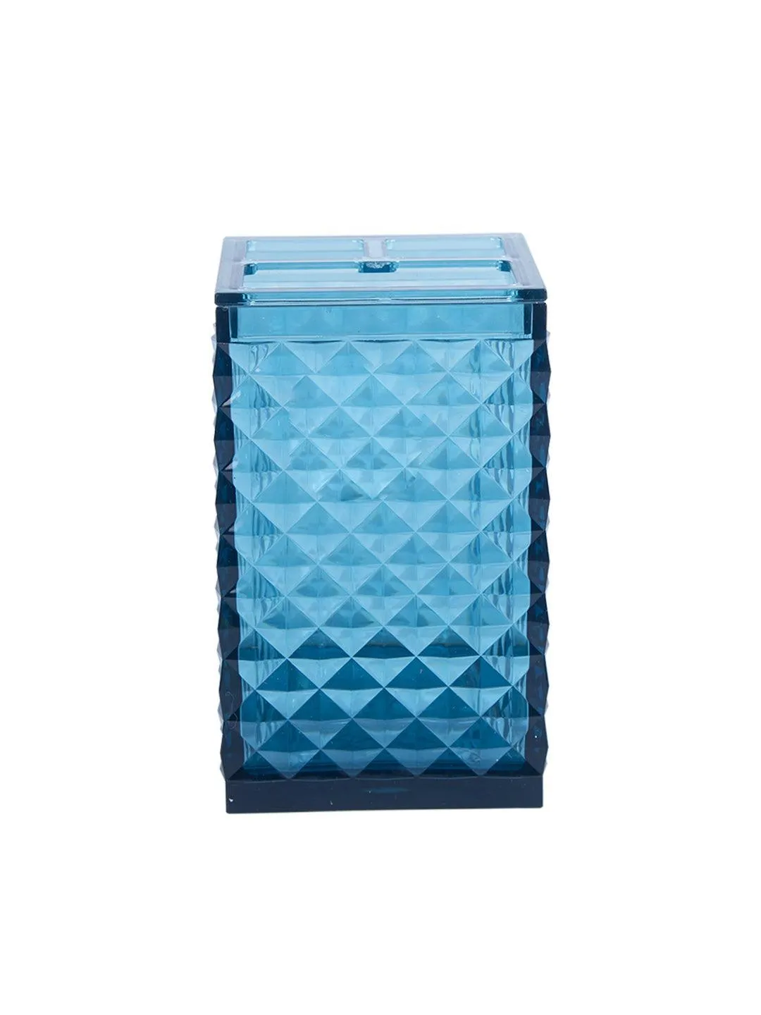 Market99 Toothbrush Holder With Diamond Cut Square Paste Holder