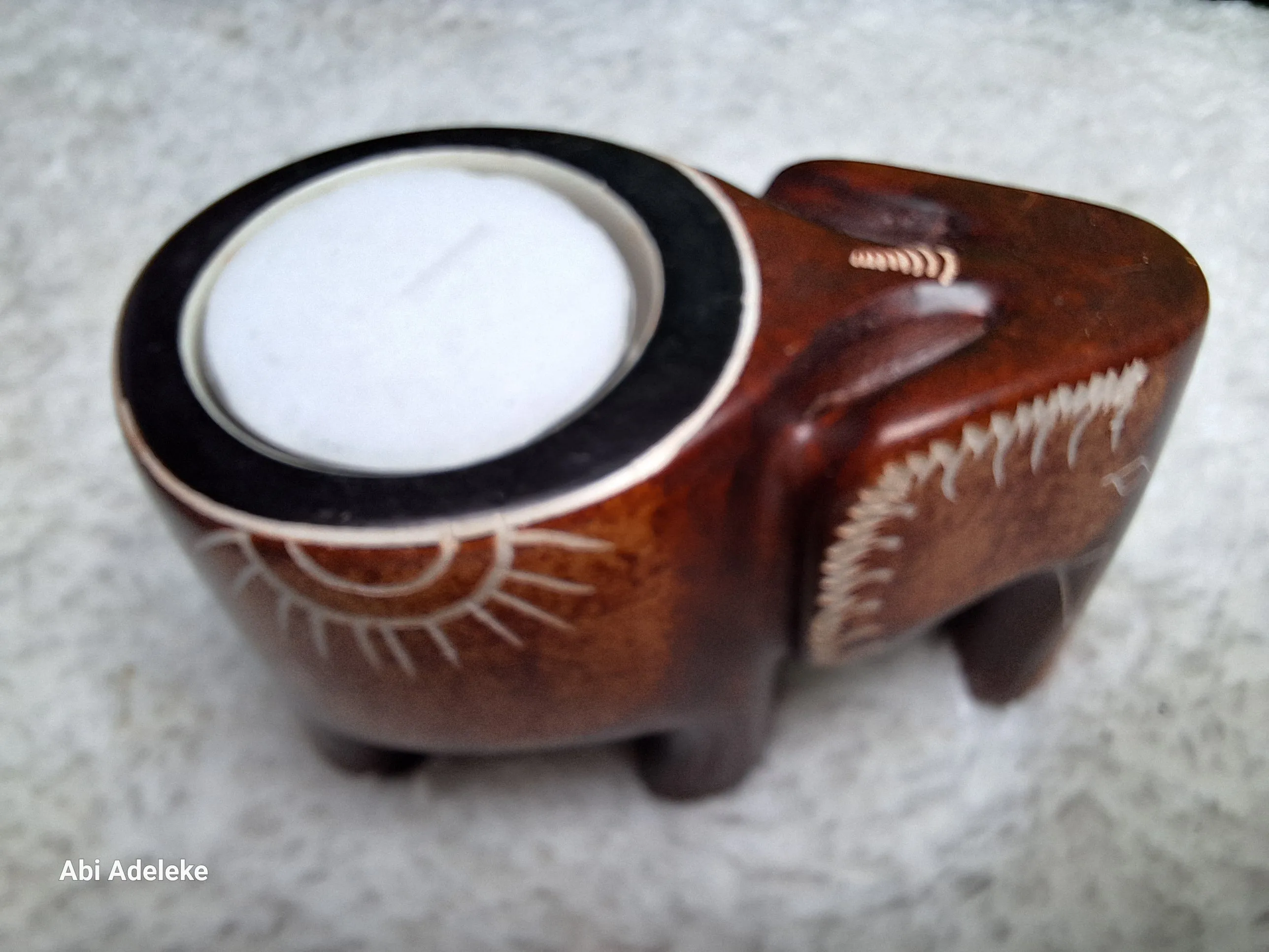Masai Mara Elephant Tealight Holder