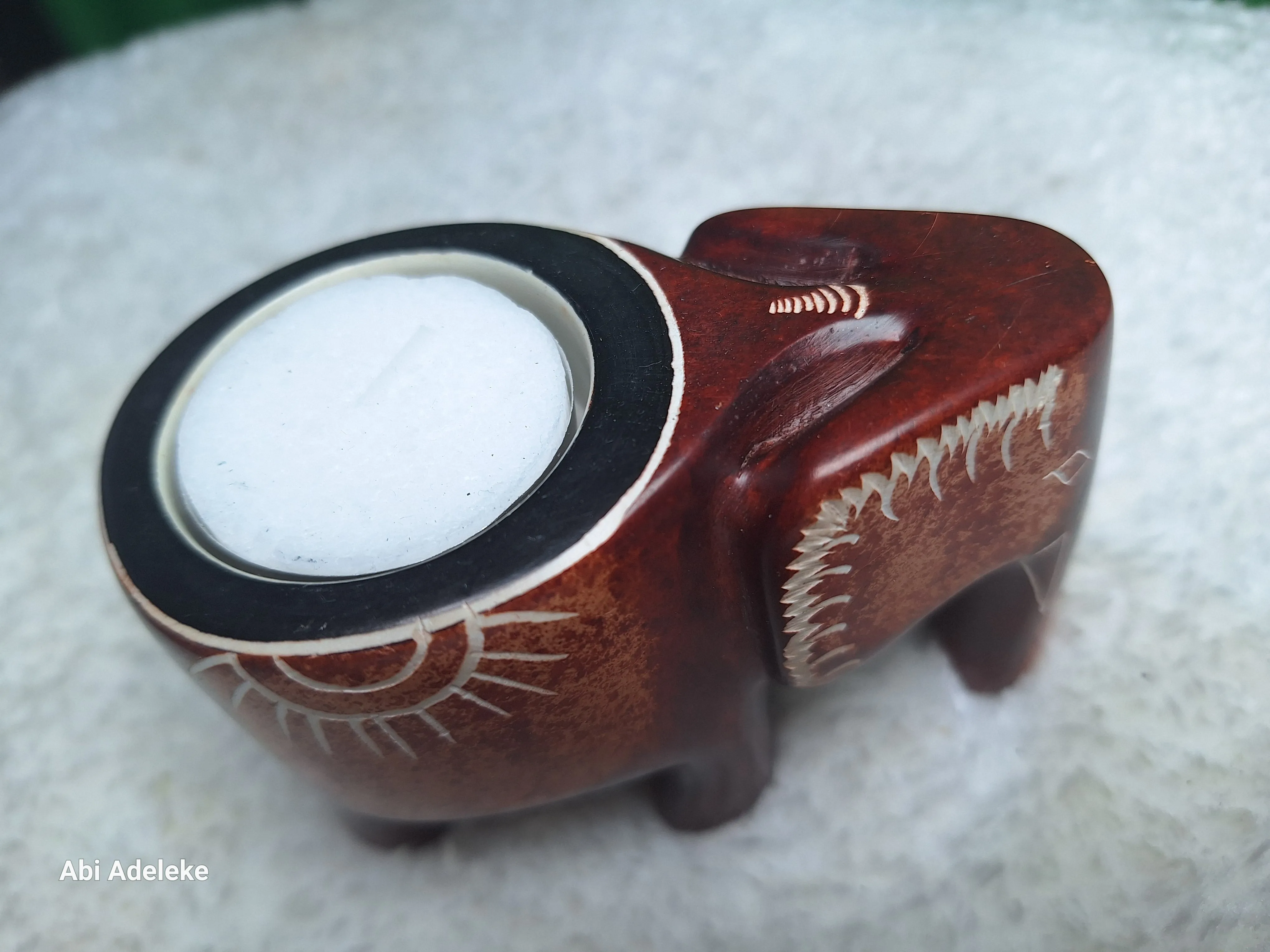 Masai Mara Elephant Tealight Holder
