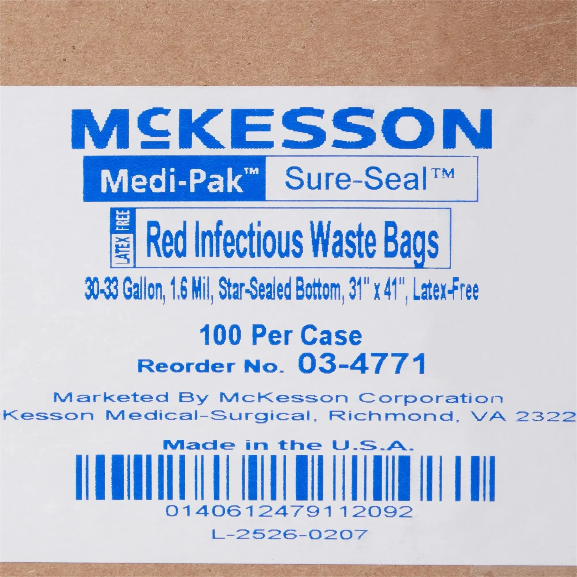 Medi-Pak™ SURE-SEAL™ Infectious Waste Bag