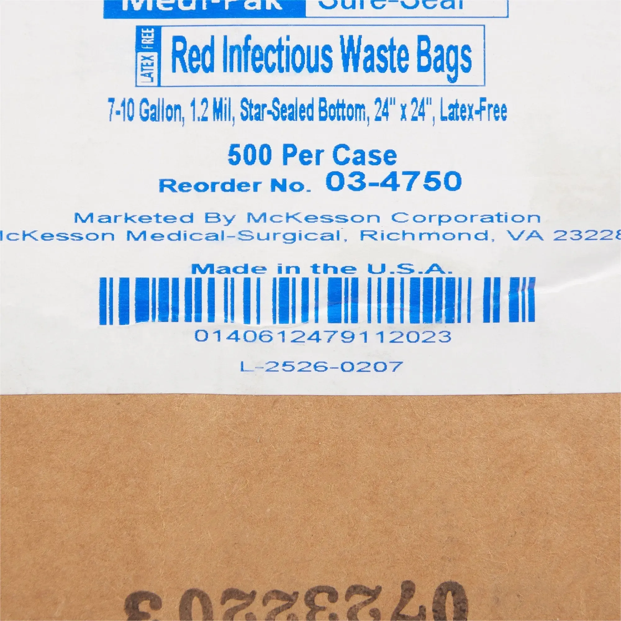 Medi-Pak™ SURE-SEAL™ Infectious Waste Bag