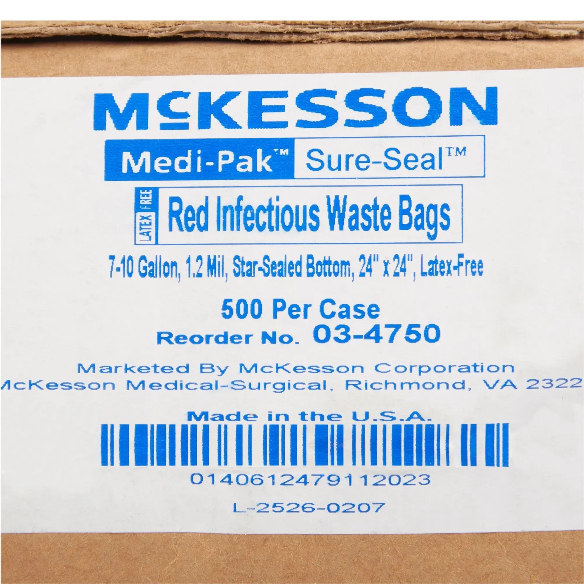 Medi-Pak™ SURE-SEAL™ Infectious Waste Bag