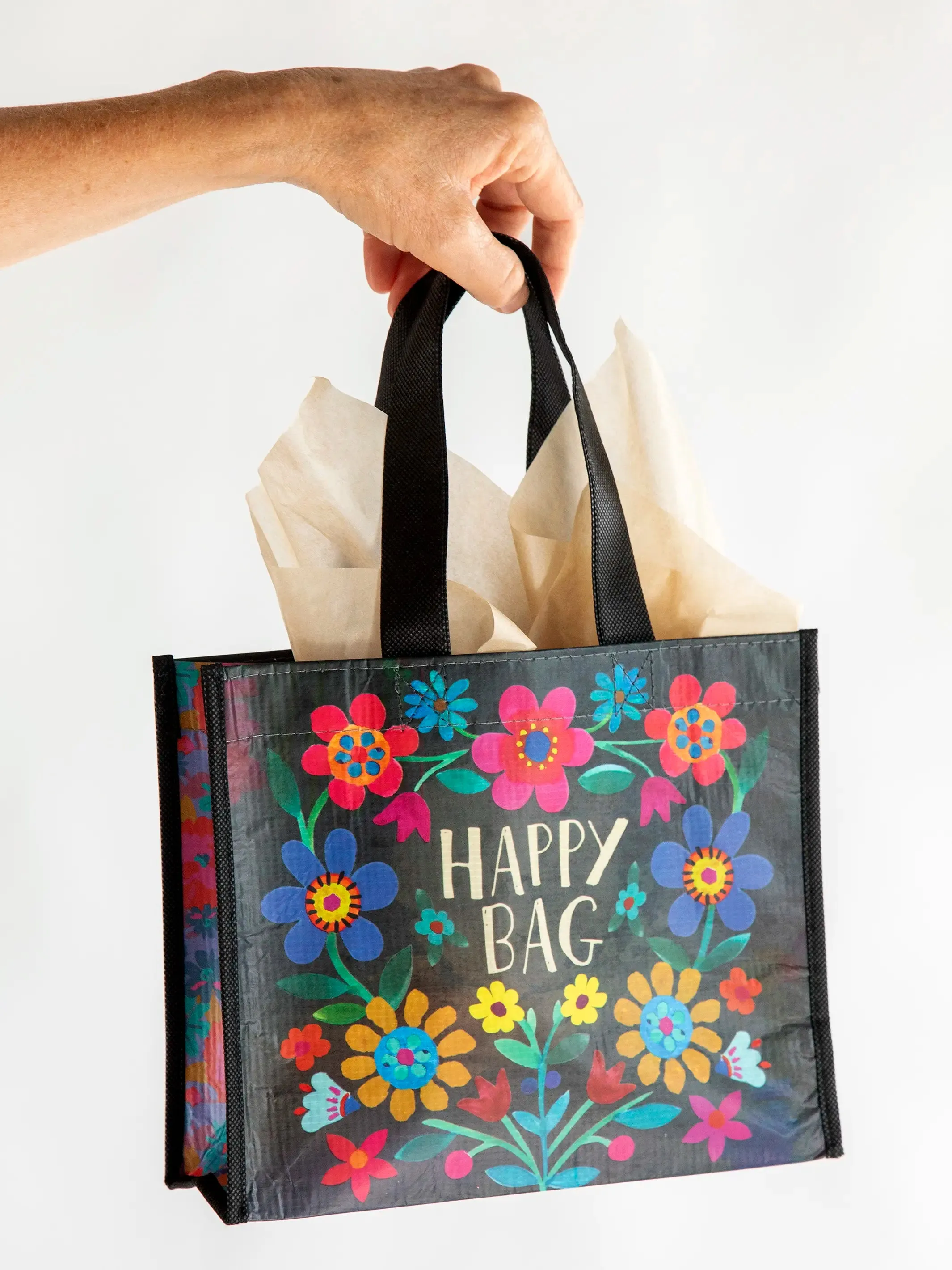 Medium Happy Bag, Set of 10 - Black Happy Bag