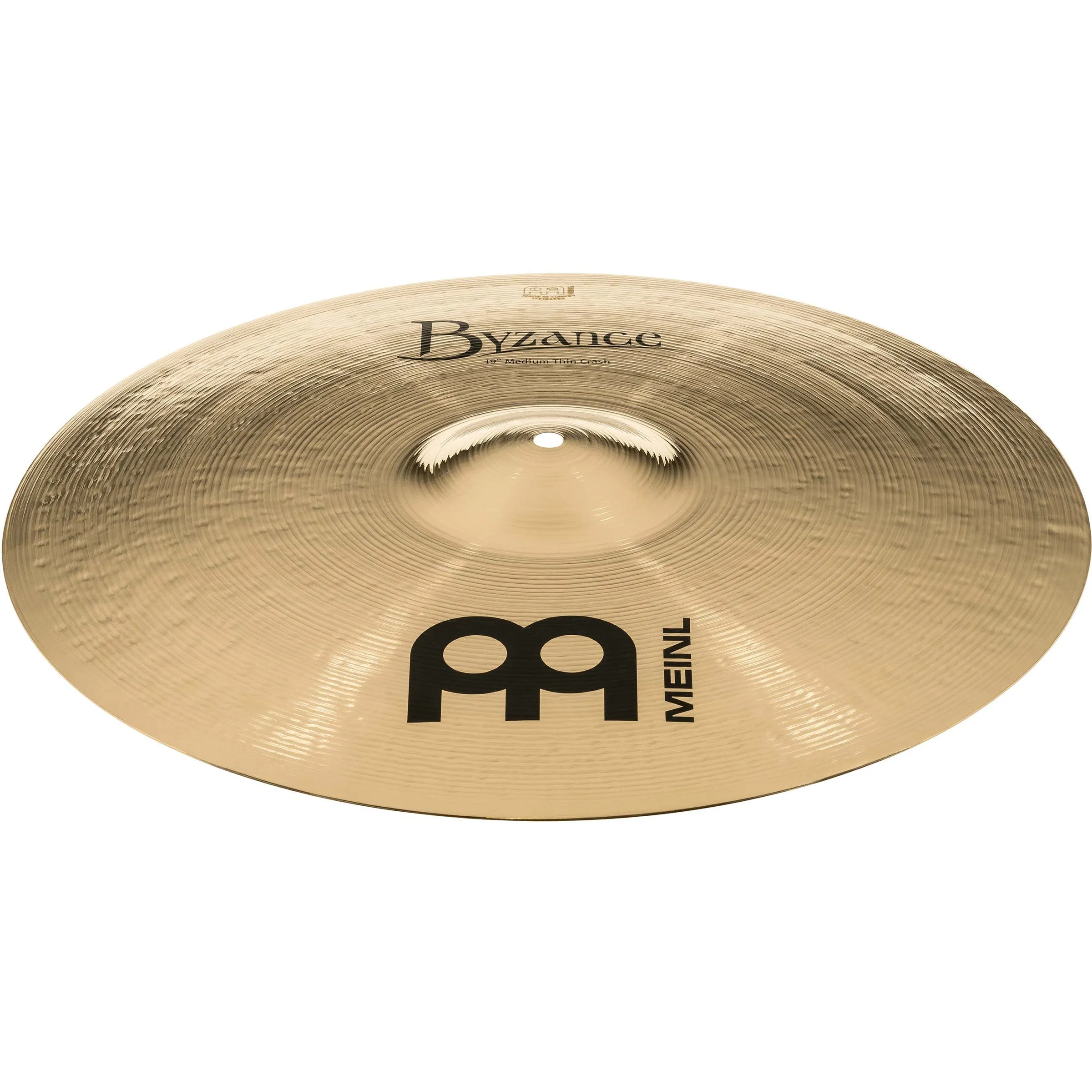 Meinl Byzance Brilliant 19" Medium Thin Crash - B19MTC-B