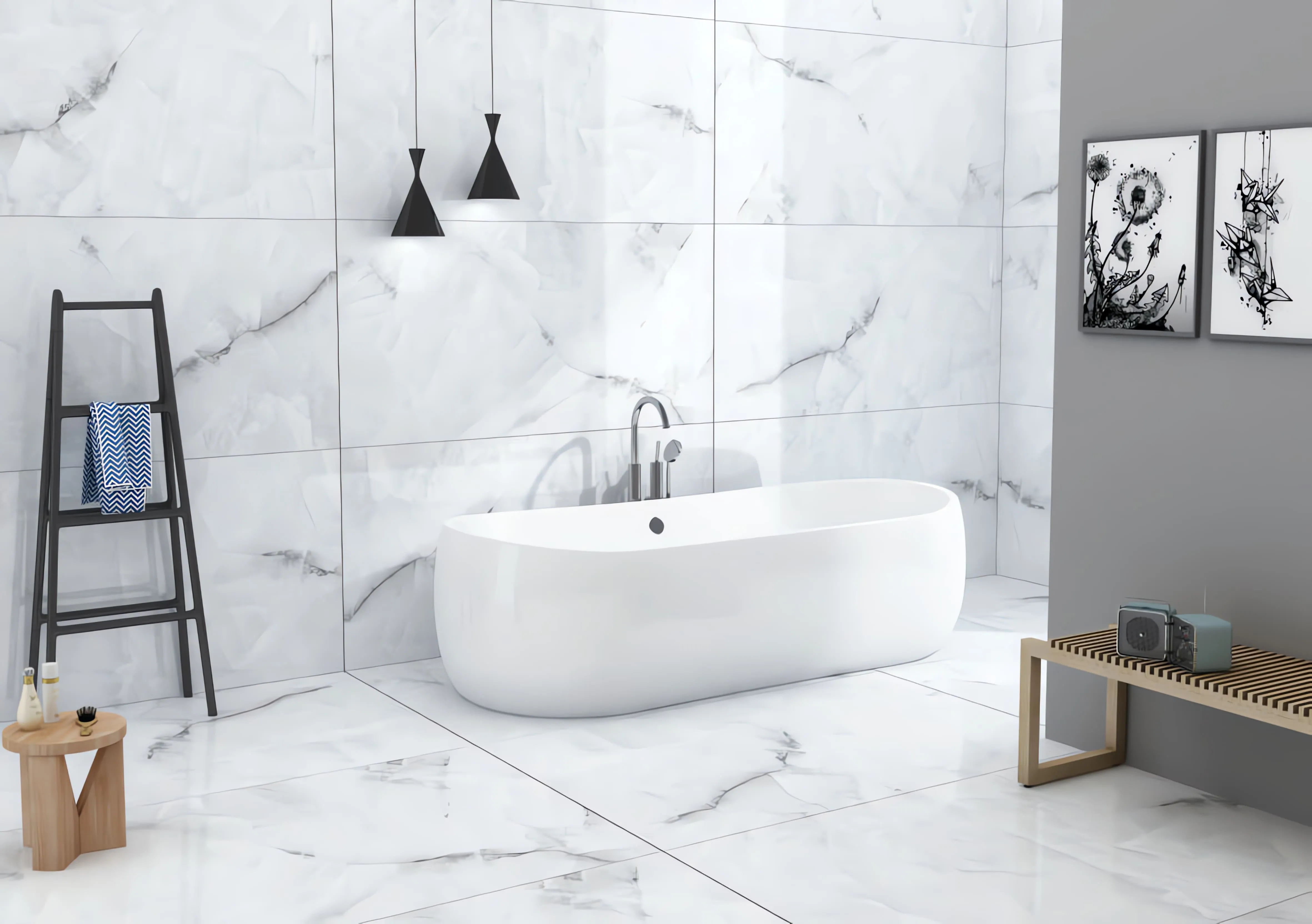 Melanoid Brilliant Silver Polished