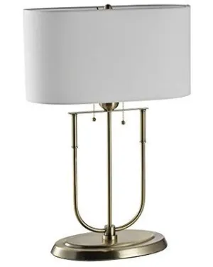 METAL TABLE LAMP 29", BRASS