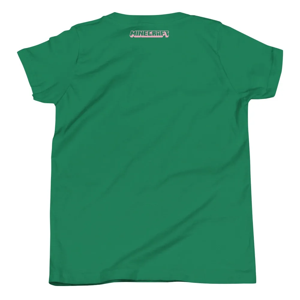 Minecraft Trails & Tales Cherry Blossom Sniffer Kids T-Shirt