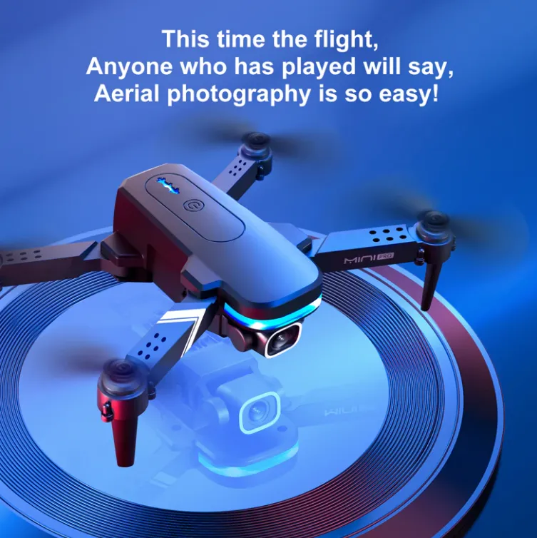Mini Drone For Kids 4K HD WiFi Dual Camera Small Drone Quadcopter Real-Time Transmission