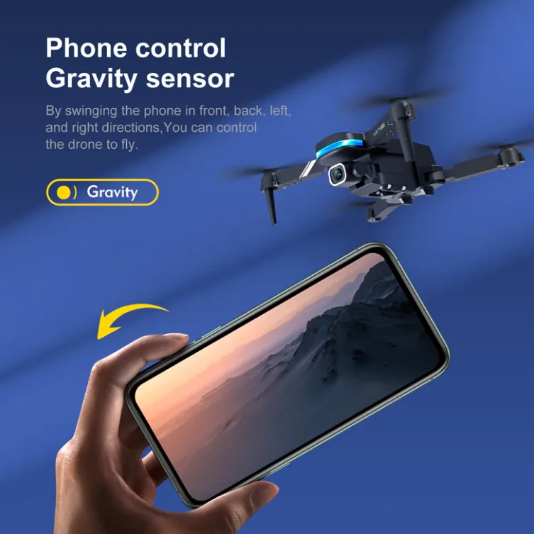 Mini Drone For Kids 4K HD WiFi Dual Camera Small Drone Quadcopter Real-Time Transmission