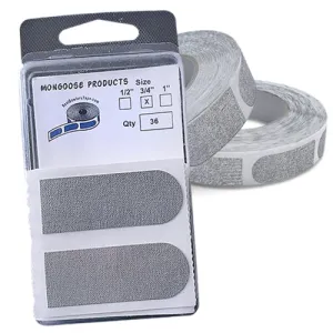 Mongoose Real Bowlers Tape <br>Textured Insert Tape <br>Silver