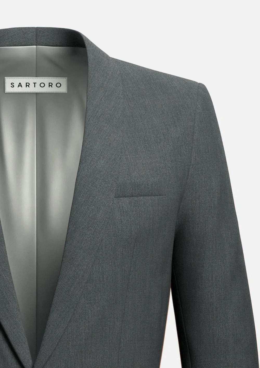 Monroe Shimmer Grey Suit