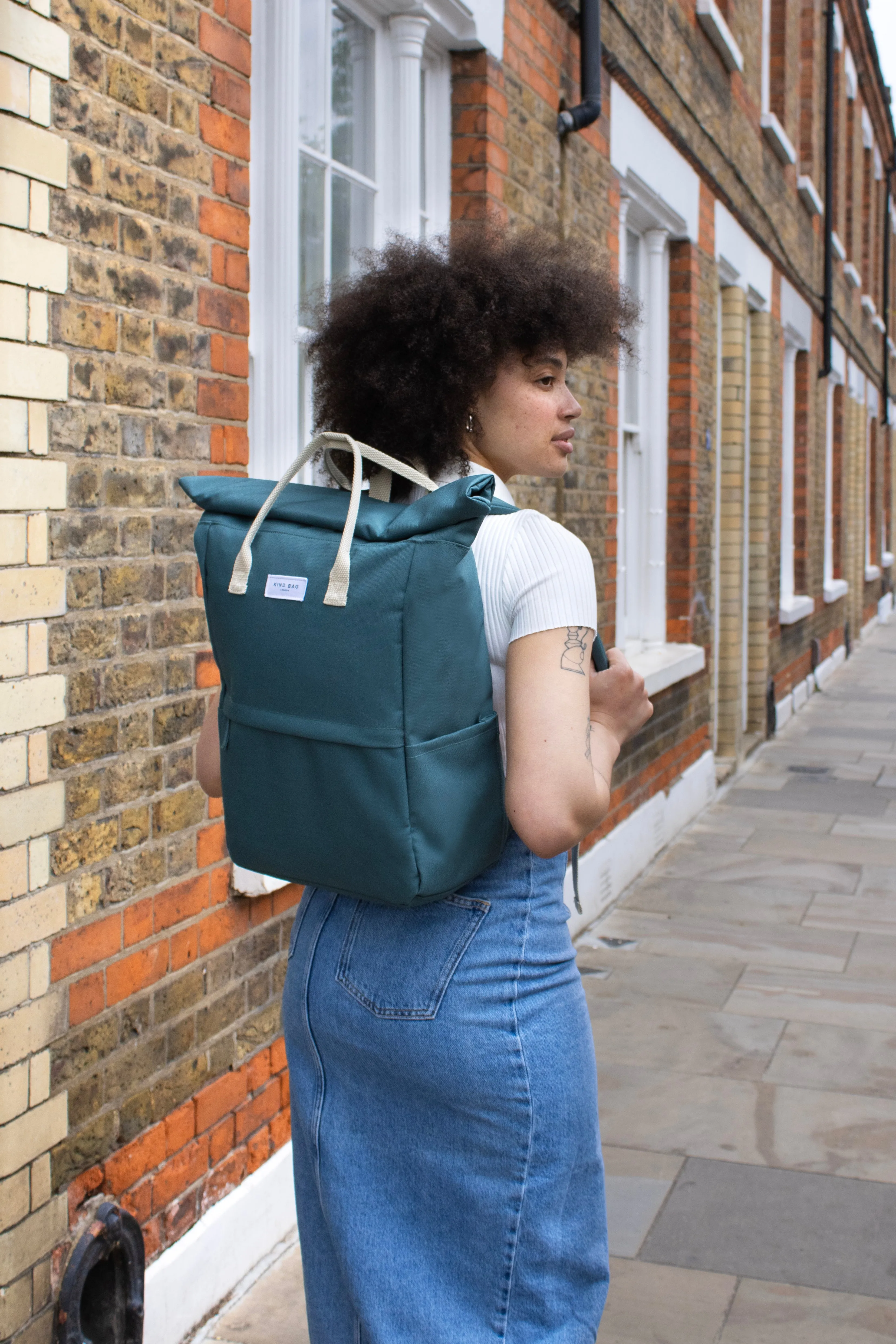 Moss Green | Hackney Backpack | Large