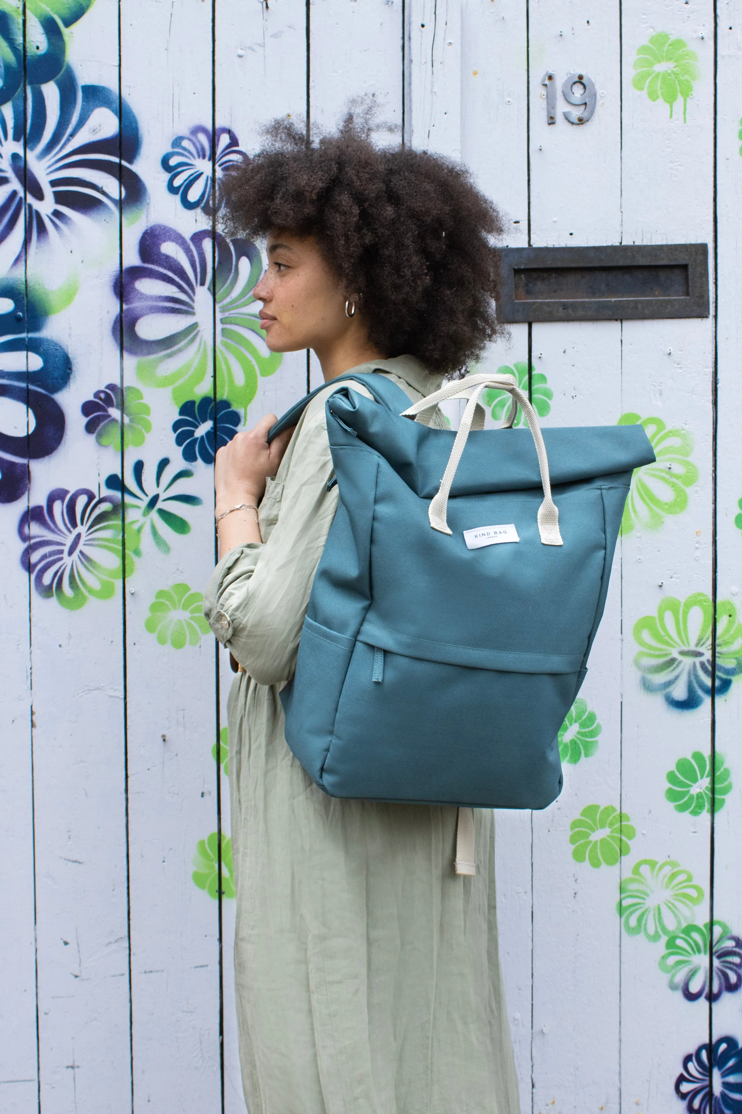 Moss Green | Hackney Backpack | Large