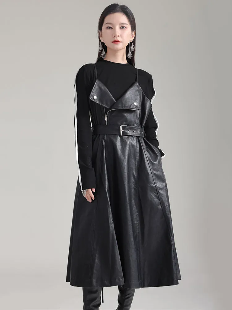 Musset Vegan Leather Dress