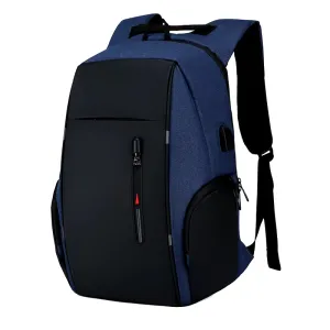 New Anti Theft Backpack Waterproof Business 15.6 16 17 Inch Laptop USB Notebook Travel Bags