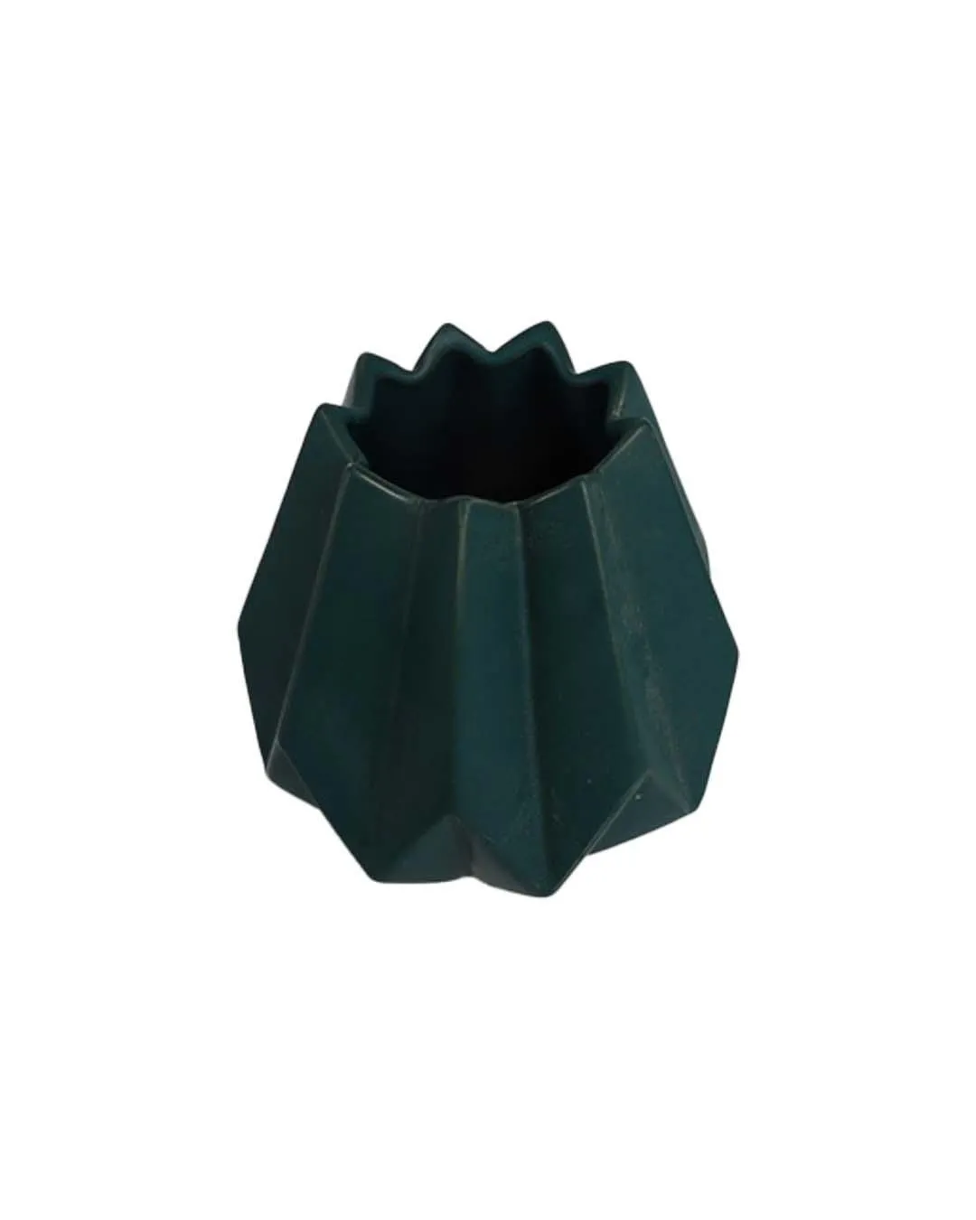Nordic Vase, Deep Sea Green, Ceramic
