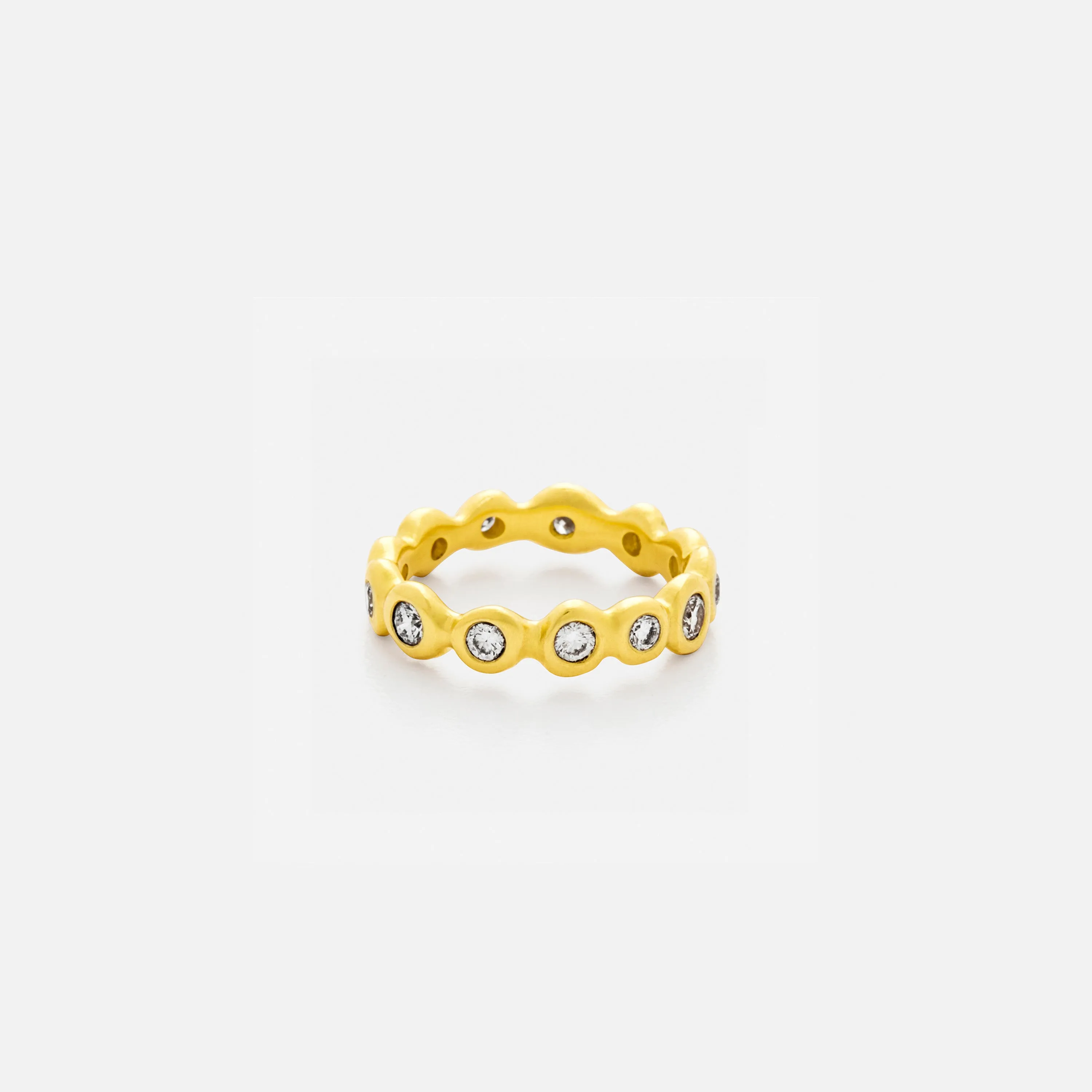 Nova, with Brilliant Diamonds, 19K Gold