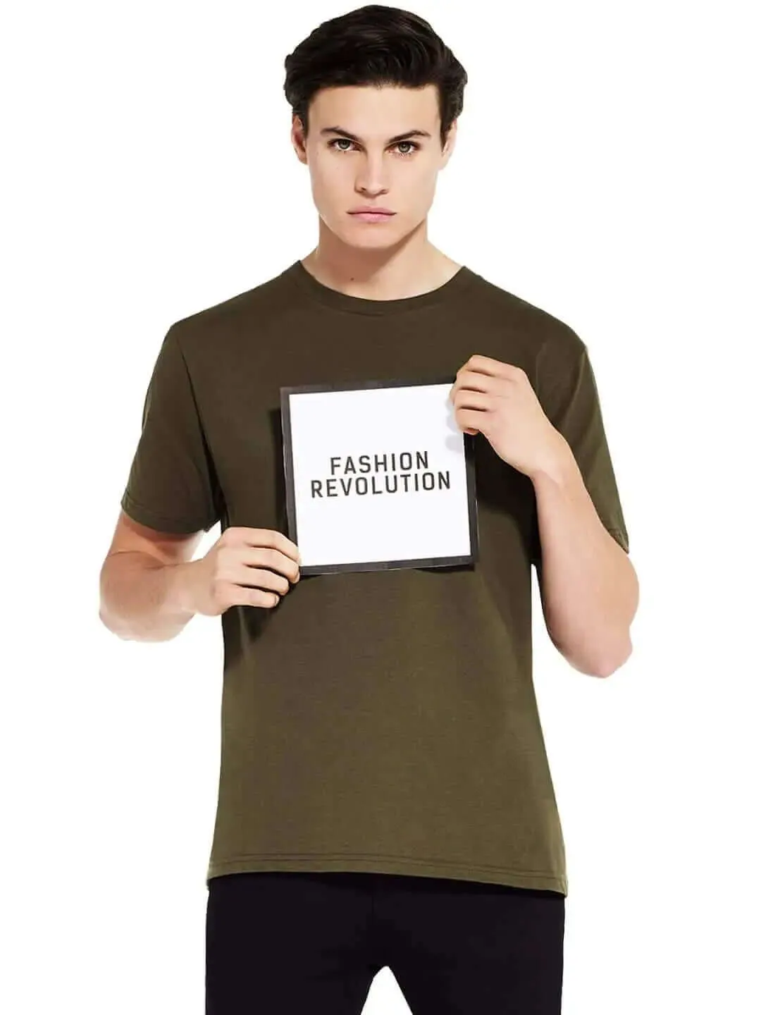 Organic Green Sage classic t-shirt by Earth Positive