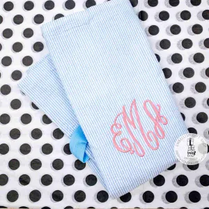 Personalized Seersucker Laundry Bag Hold All-Choose Color