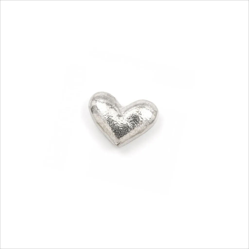 Pewter Heart 'Memories' Pocket Charm Sympathy Gift with Bag & Card