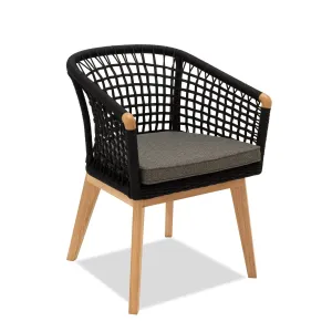 Pimlico Club Dining | Carver Chair Black Rope