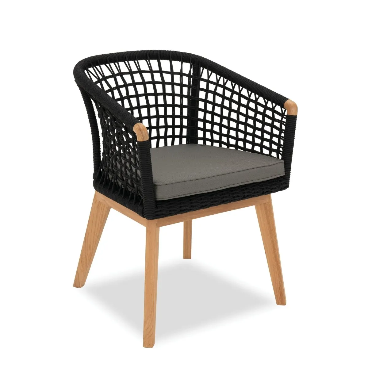 Pimlico Club Dining | Carver Chair Black Rope