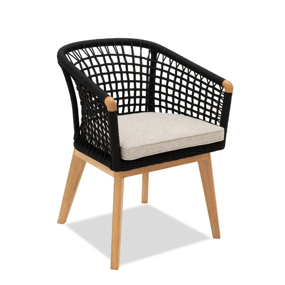 Pimlico Club Dining | Carver Chair Black Rope