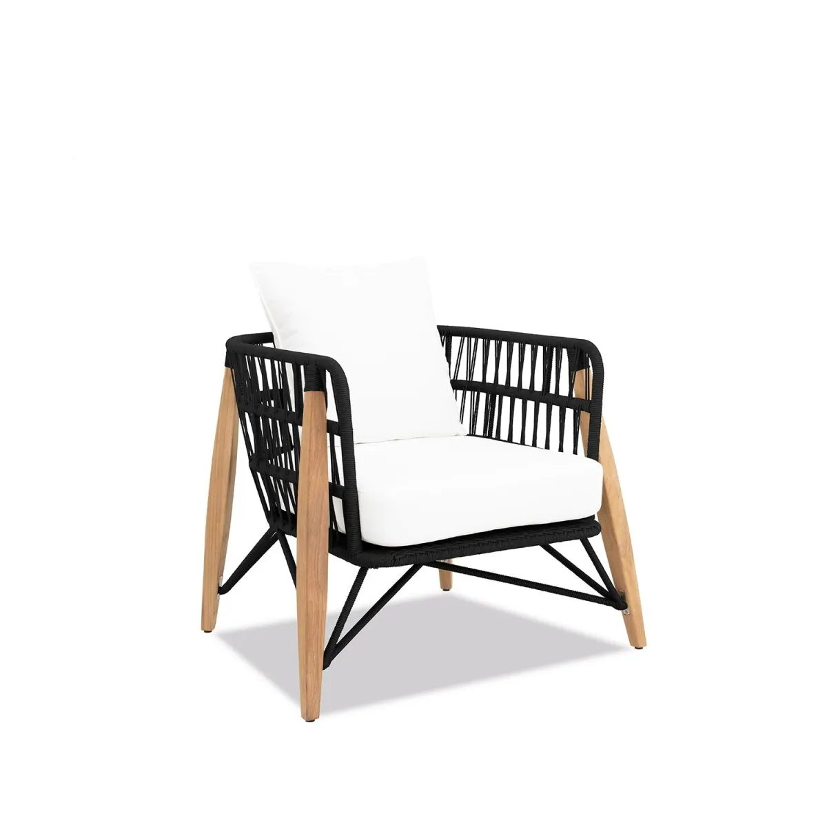 Pimlico Club Lounge | Armchair Black Rope